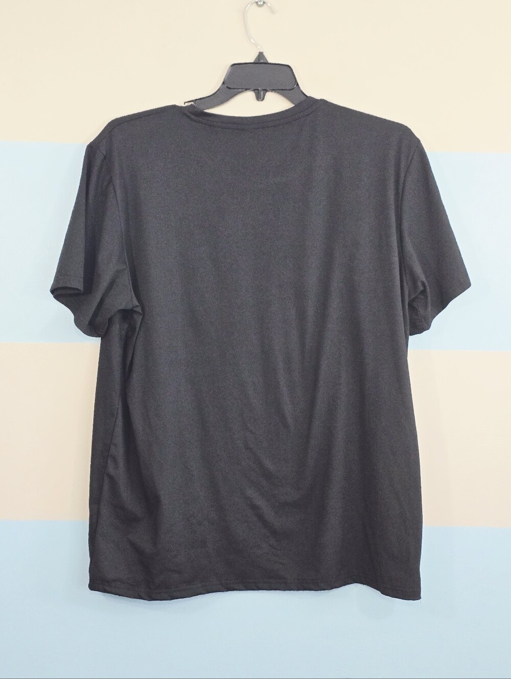 Black 'Camping' Graphic T-Shirt - Multicolor Lettering - Picture 4 of 6